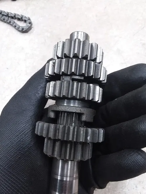 Yamaha YZ250F Engine Primary Main Transmission Gears 2004 #25 ANX ARP E18