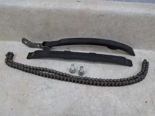 Yamaha 200 YTM TRI-MOTO YTM200 Used Engine Cam Chain Guides 1985 YB130