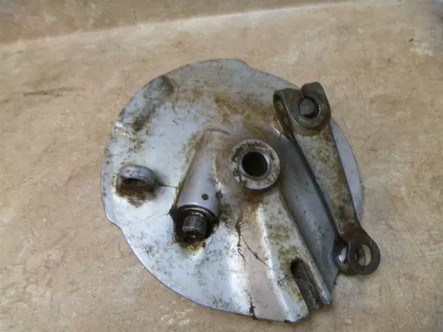 Suzuki 125 TC TC125 Used Front Wheel Brake Plate Vintage 1972 #SB20