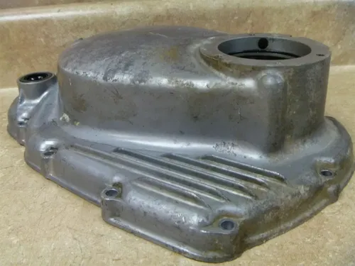 Honda 350 CL SCRAMBLER CL350-K1 Used Engine Clutch Cover 1969 #HB49 Vintage