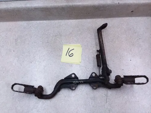 Honda 75 XR XR75 Footpeg Foot Step Bar w/Stand 1973-76 #2 Vintage #16 ANX-B236
