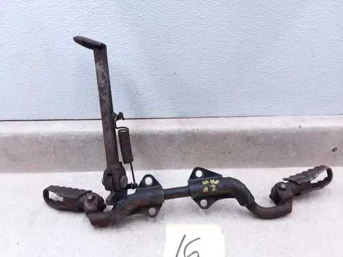 Honda 75 XR XR75 Footpeg Foot Step Bar w/Stand 1973-76 #2 Vintage #16 ANX-B236