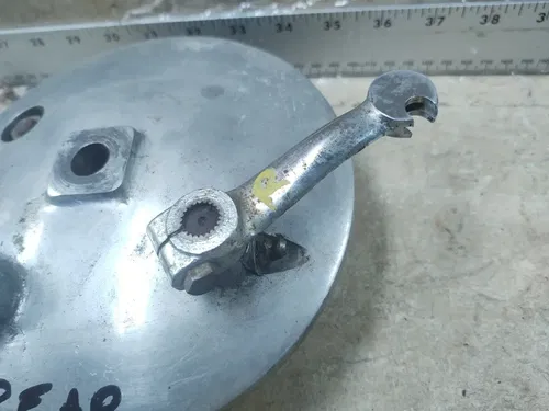 Ossa 175 Stiletto 4-Speed Rear Wheel Brake Panel Plate 1970 ANX