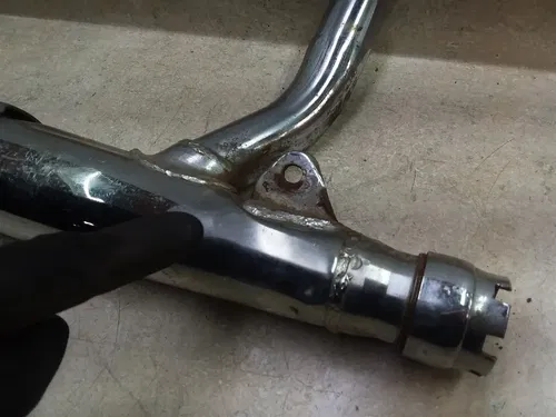Yamaha XS500 Original Right Exhaust Muffler 1973 1975 1974 #18 ANX ARP E12