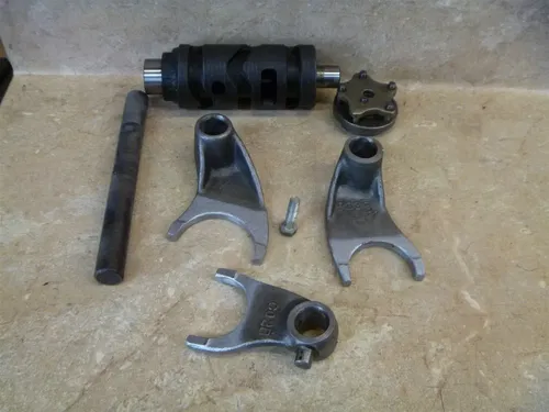 Honda 350F CB350F FOUR CB 350 F Used Engine Shift Forks Drum 1973 SM181