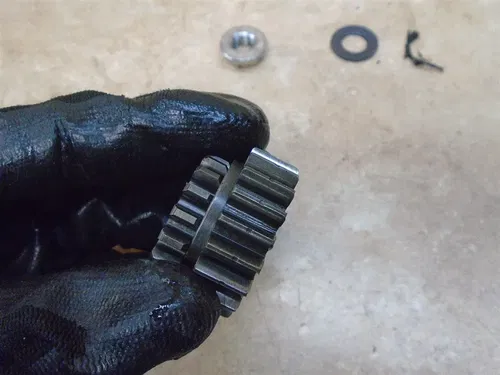 Yamaha 80 YFM BADGER YFM80 Used Engine Crank Clutch Gears 1987 YB145