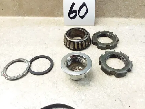 1996 Yamaha Virago XV 1100 XV1100 Steering Stem Nut Hardware ANX-A53 #60