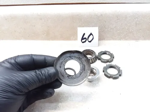 1996 Yamaha Virago XV 1100 XV1100 Steering Stem Nut Hardware ANX-A53 #60