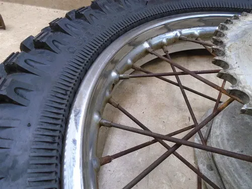 Kawasaki 250 F81 F81M Rear Wheel Rim 1971 KB139 KW29