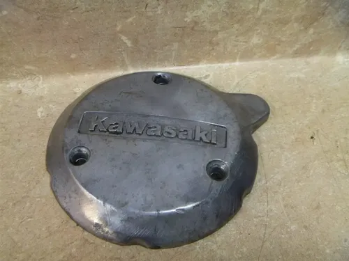 Kawasaki 305 KZ KZ305 CSR Used Engine Outer Left Stator Cover 1981 KB69