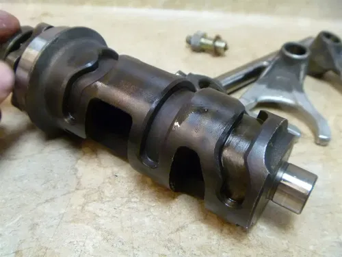 Yamaha 750 XV VIRAGO XV750-J Used Engine Shift Drum Forks 1982 Vintage YB42