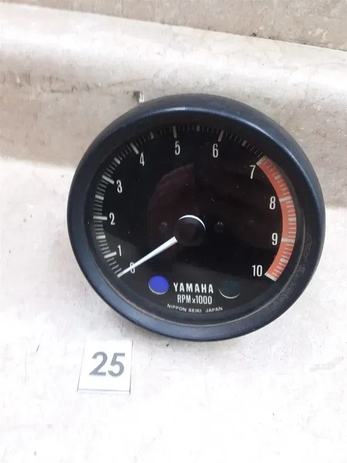 Yamaha 750 TX750 Tach Tachometer Good 1973 1974 #25 ARP ANX E3