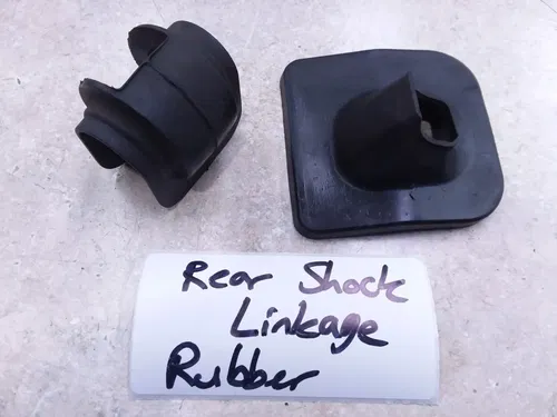 Yamaha 225 XT XT225 Rear Shock Linkage Rubber Cover Pair 2003 ANX-C45