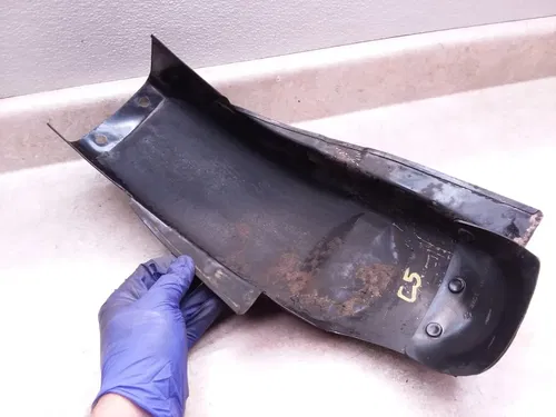 Suzuki 380 GT GT380 Sebring Inner Rear Fender Mud Guard Vintage 1975 ANX-C5