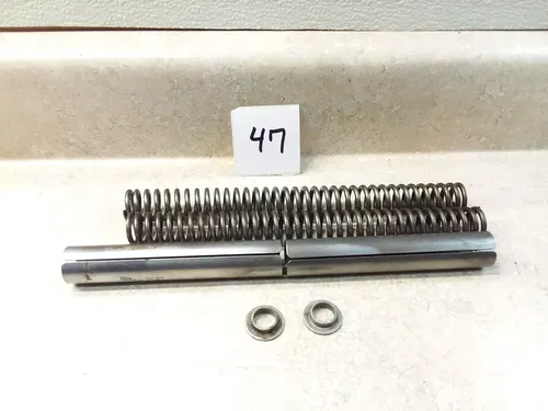 VTG 1970 Suzuki T250-II Hustler Inner Fork Spring & Guide Hardware ANX-B216 #47
