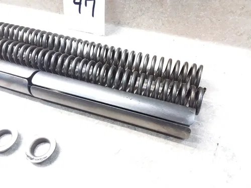 VTG 1970 Suzuki T250-II Hustler Inner Fork Spring & Guide Hardware ANX-B216 #47