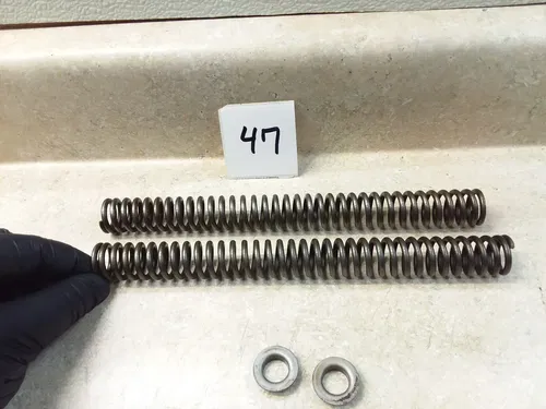 VTG 1970 Suzuki T250-II Hustler Inner Fork Spring & Guide Hardware ANX-B216 #47