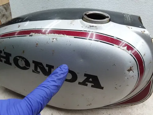 Honda XL250 K0 K1 1972 1973 Gas Fuel Tank Repaired #1 ANX C61