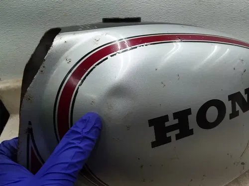Honda XL250 K0 K1 1972 1973 Gas Fuel Tank Repaired #1 ANX C61