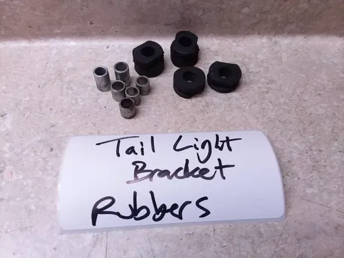 Honda 125 CB CB125 CB125S Tail Light Bracket Mount Rubber Lot 1980 ANX-C45