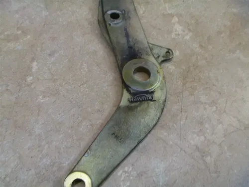 Triumph TROPHY 1200 Used Rear Frame Saddlebag Mount Bars Set 2003 RB RB5