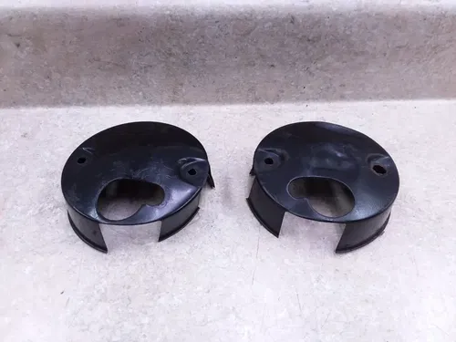 Kawasaki 550 GPZ KZ550-D GP-Z GPz550 Rear Meter Cover Pair DAMAGE 1981 ANX-C49