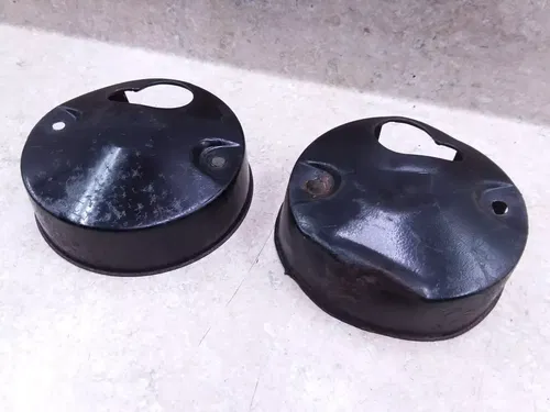 Kawasaki 550 GPZ KZ550-D GP-Z GPz550 Rear Meter Cover Pair DAMAGE 1981 ANX-C49