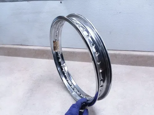 Yamaha 80 YZ YZ80 Chrome Rim NOS VTG 1980 1.60x14 ANX-A50 #4