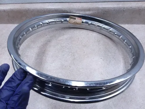 Yamaha 80 YZ YZ80 Chrome Rim NOS VTG 1980 1.60x14 ANX-A50 #4
