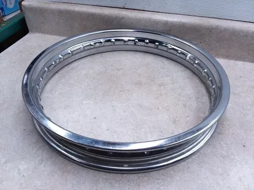 Yamaha 80 YZ YZ80 Chrome Rim NOS VTG 1980 1.60x14 ANX-A50 #4