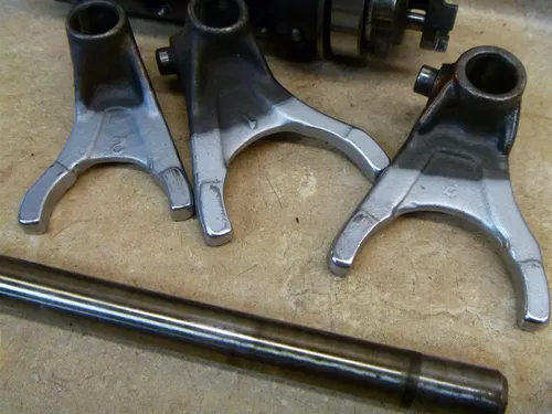 Yamaha 1000 XV VIRAGO XV100-N Used Engine Shift Drum Forks 1985 #SM61