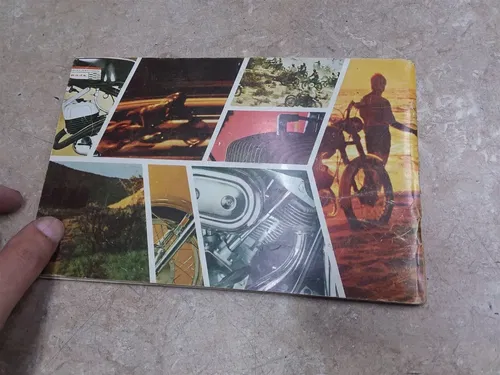 Harley Davidson SPRINT Original Owners Manual 1971 #106 ANX ARP E17