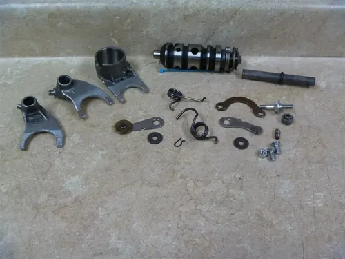 Honda 250 XL250 K0 XL 250 Sport Used Engine Gear Shift Drum & Forks 1973 #HB5