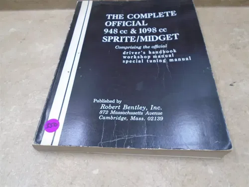 SPRITE MIDGET 950 1100 Used Genuine Service Manual VP 1967 VP-CM350