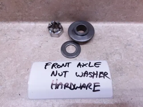 Yamaha R5 Twin 350 Front Wheel Axle Nut Spacer Hardware Vintage 1971 ANX-C8