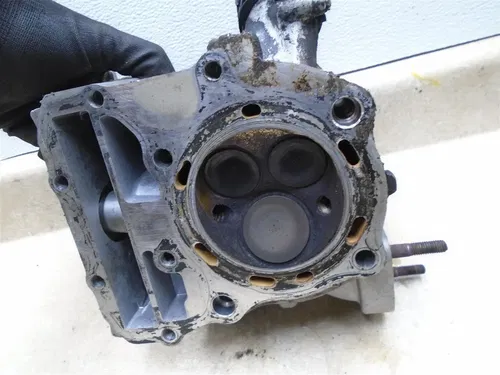 Honda 800 PACIFIC COAST PC800 Engine Front Cylinder Head Cam Unit 1994 HB447 BL