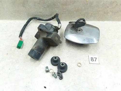 Suzuki 850 GS850-GL Gas Tank Cap Ignition Switch Lock Set 1981 1982 #87 ANX C50