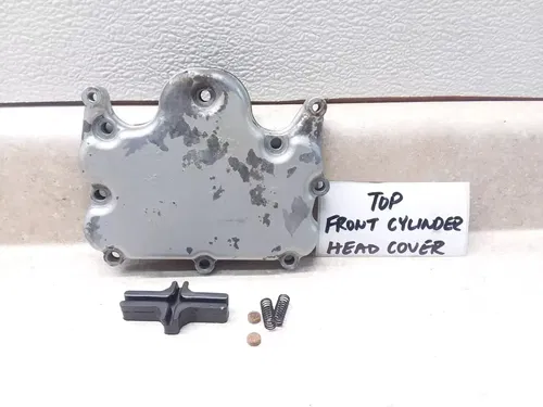 1988 Kawasaki VN 1500 Vulcan VN1500-A2 Engine Top Front Cylinder Head Cover PJ11