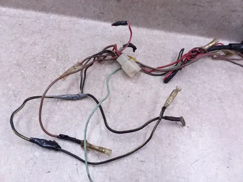 Kawasaki 100 KM KM100 Wiring Wire Harness FOR PARTS 1981 ANX-C52