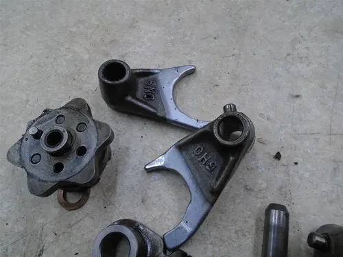 Yamaha 200 BW BIG WHEEL BW200 Engine Shift Forks Drum 1987 SM413 wd