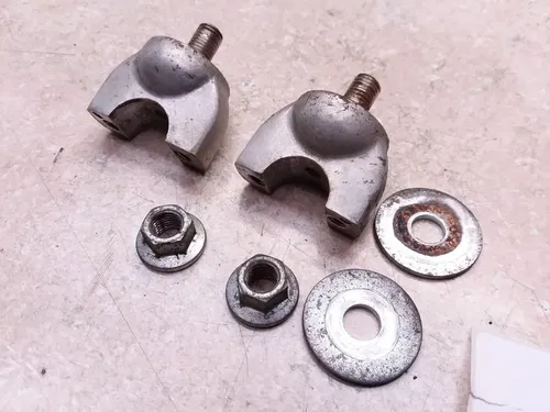 Honda CL CL70 Scrambler 70 LOWER Handlebar Mount Bracket Lot K3 1972 ANX-C33