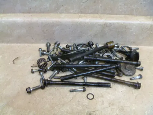 Honda 500 GL INTERSTATE GL500-I Used Engine Misc Case Bolts 1982 HB198