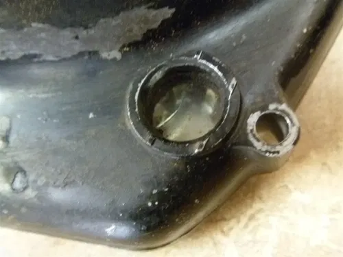Yamaha 250 XT250-G XT 250 Used Engine Right Clutch Cover 1980 #YB7 Vintage