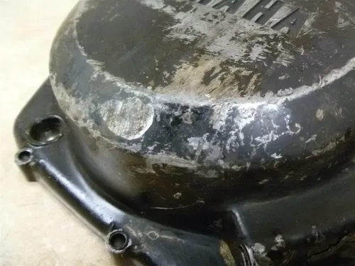 Yamaha 250 XT250-G XT 250 Used Engine Right Clutch Cover 1980 #YB7 Vintage