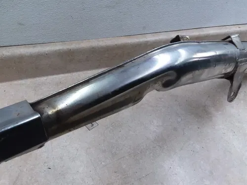 Kawasaki KH250 S1 Original Left Exhaust Muffler & Baffle 1970s #2 ANX ARP E