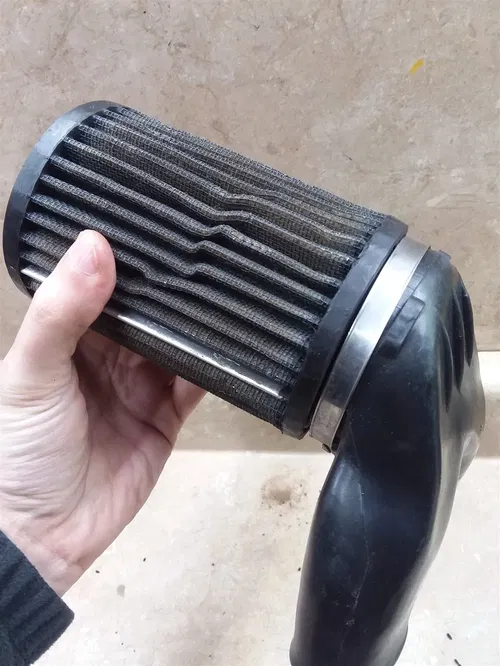 Yamaha 400 RD400 1979 1978 KN Air Filter Boot Unit #35 ARP ANX E3