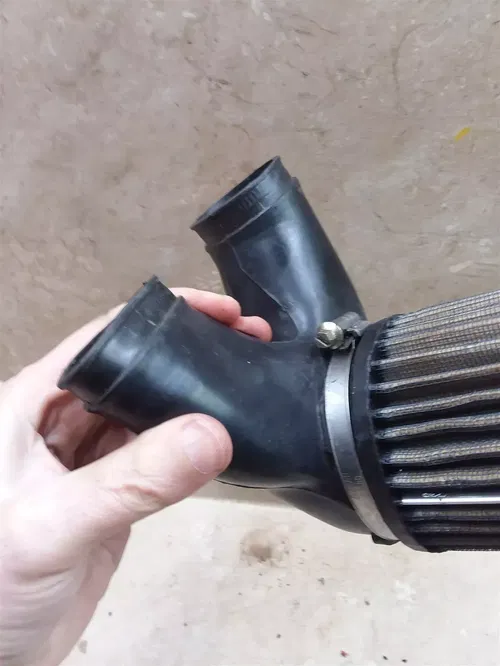 Yamaha 400 RD400 1979 1978 KN Air Filter Boot Unit #35 ARP ANX E3