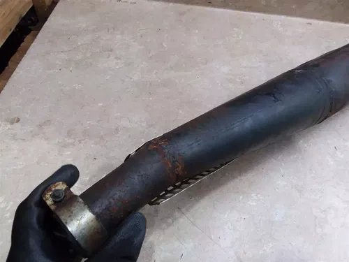 DKW SACHS 100 ENDURO Exhaust Muffler Unit 1970 VTG ANX B212