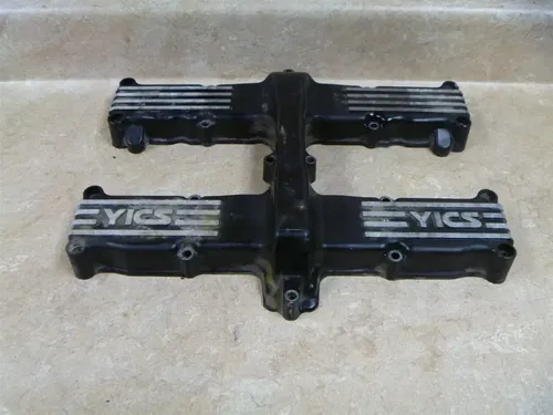 Yamaha 650 XJ TURBO XJ650-L-J Used Engine Cylinder Head Cover #YB28 Vintage