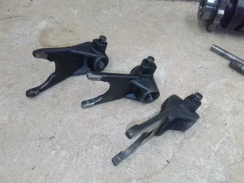 Kawasaki 250 F11 Enduro Engine Shift Drum Forks 1970's B-121 ANX